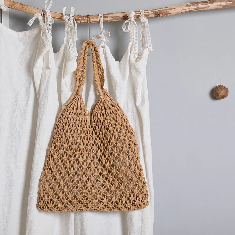 Sofie™ | Somrig Strandväska med Stil och Rymlighet