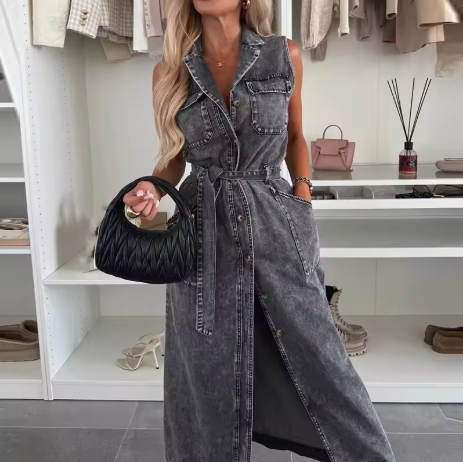 Maja™ | Denimklänning för sommaren