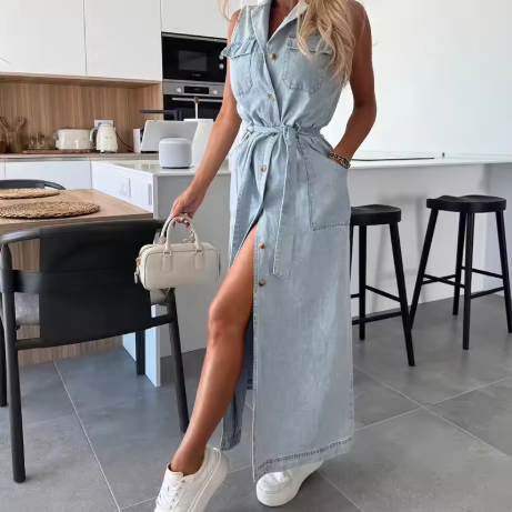 Maja™ | Denimklänning för sommaren